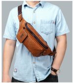 Pochete Mini Bolsa Jeep 902 Original Couro Celular Cartão - Imagem 2