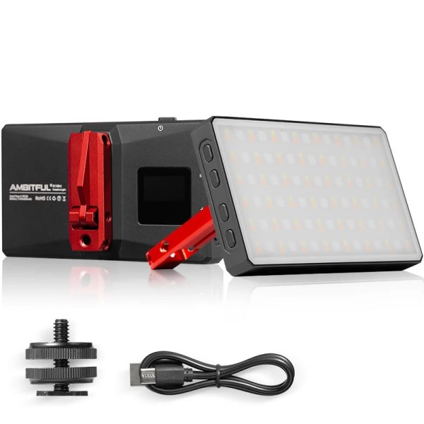 Led Ambitful A1 Mini Rgb Luz Vídeo Bateria Interna