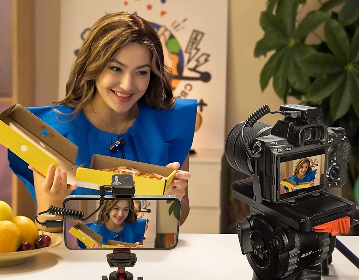 Microfone Lapela Wireless Hollyland Lark M1 Solo Original - Imagem 3