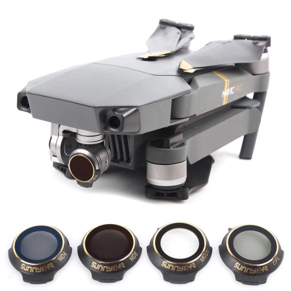 Kit Filtros Para Dji Mavic Pro Nd 4 8 16 32 Sunnylife