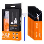 Kit de Limpeza K&F Concept Para Sensor Full Frame Limpador - Imagem 2