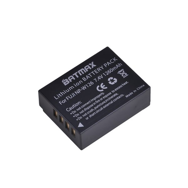 Bateria Batmax Np-w126 / W126s Recarregável Para Fujifilm