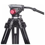 Tripé Profissional DCY-7017 Robusto Suporta 10Kg Hidraúlico - Imagem 4