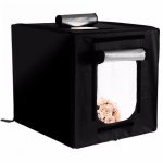 Tenda Led Estúdio Portátil 40x40 Com Fundos - LT001B - Imagem 3