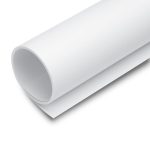 Fundo Infinito Fotográfico De Pvc 120x200Cm - YR77 - Branco