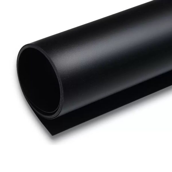 Fundo Infinito Fotográfico De Pvc 120x200Cm - YR77 - Preto