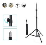 Tripé Iluminação Para Estúdio 2,8 Metros 5kg Tocha Softbox - Imagem 2