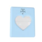 Álbum Fotos Para Instax Mini 9 11 Coração - 64 Fotos - Azul