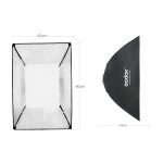 Softbox Godox 60x90CM Bowens Com Grid Haze Bolsa - Imagem 3