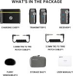 Microfone Lapela Wireless Hollyland Lark M1 Duplo Original - Imagem 8