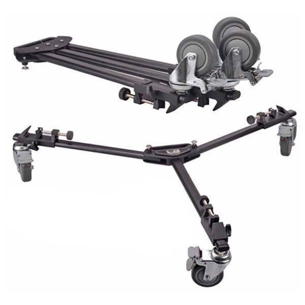 Dolly Universal Dobrável Com Rodinhas Para Tripé Greika Wt-600