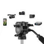 Cabeça Hidráulica Andoer Para Tripé Fluida Panorâmica - Imagem 3