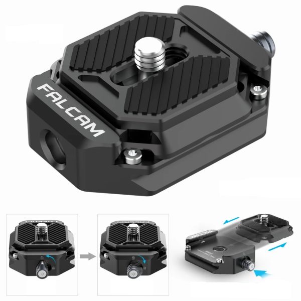 Base Engate Rápido Encaixe Tripe Monopé Ulanzi F38