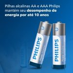 Pilhas Alcalina Philips 16 Unidades AA - Original - Imagem 3