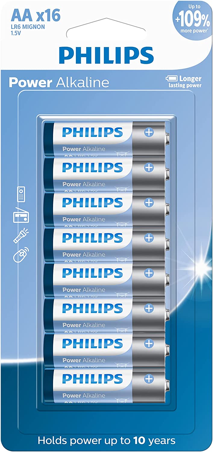 15155616929-71ezrd7jzns-ac-sl1500.jpg Pilhas Alcalina Philips 16 Unidades AA - Original - Imagem 1