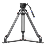 Tripé Profissional Jy0508ad Com Cabeça Hidráulica