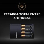 Carregador Duracell 4 Pilha Recarregável Aa 2500mah - Imagem 6