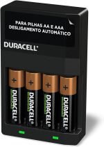 Carregador Duracell 4 Pilha Recarregável Aa 2500mah - Imagem 2