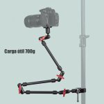 Braço Mágico Câmera Dslr P/ Mesa Flexível Articulado Bfollow - Imagem 4