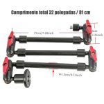 Braço Mágico Câmera Dslr P/ Mesa Flexível Articulado Bfollow - Imagem 3