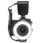Flash / Led Circular Macro Rf-550 Universal para DSLRs - Imagem 4