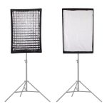 Softbox Bowens 80x120cm Com Grid Godox Para Flash Tocha - Imagem 7