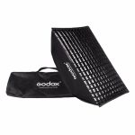 Softbox Bowens 80x120cm Com Grid Godox Para Flash Tocha - Imagem 2