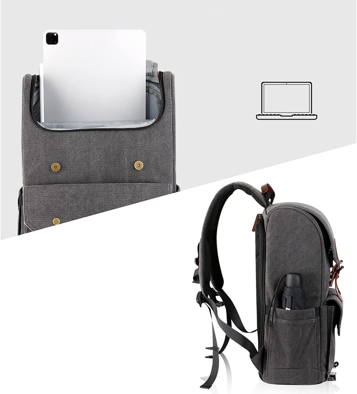 Mochila Para Câmera Fotográfica Dlsr K&f Concept Kf13.104 - Imagem 4