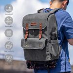 Mochila Para Câmera Fotográfica Dlsr K&f Concept Kf13.104 - Imagem 8