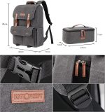 Mochila Para Câmera Fotográfica Dlsr K&f Concept Kf13.104 - Imagem 9