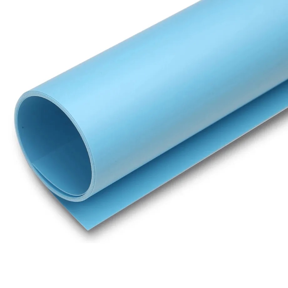 15175959678-fundo-infinito-fotografico-backdrop-de-pvc-azul-100x200-cm-2733-1-b5aca92e897093dee8c4d24b950be1.jpg Fundo Infinito Fotográfico De Pvc 120x200Cm - YR77 - Azul - Imagem 1