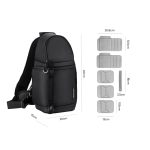 Mochila K&f Sling 10l Nylon Para Câmeras Dslr - Kf13.141 - Imagem 6