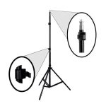Tripé De Iluminação De 2,8 Metros Para Estudio Flash Tocha - Imagem 2