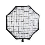 Softbox Octagonal 60cm Star Light Com Tela Difusora e Soquete - Imagem 3
