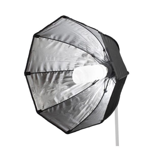 Softbox Octagonal 60cm Star Light Com Tela Difusora e Soquete