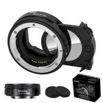 Adaptador Lentes Commlite CM-EF-EOSR VCPL Eletrônico