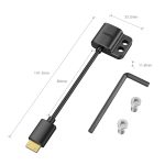Adaptador Conector Smallrig 3020 Mini Hdmi Para Hdmi C Trava - Imagem 6