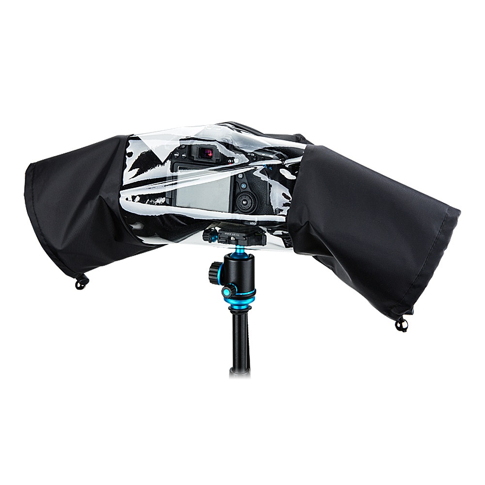15181578262-s8cea76a06eb740db88e2f6a731541310x.jpg Capa De Chuva Jjc Rc1 Para Câmera Dslr Plástica - Imagem 1