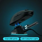 Base De Carregamento De Mouse Sem Fio Para Logitech E Razer - Imagem 3
