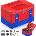 Bolsa Case Maleta Transporte P/ Nintendo Switch Oled Mario