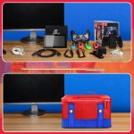 Bolsa Case Maleta Transporte P/ Nintendo Switch Oled Mario - Imagem 5