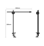 Braço Mágico Câmera Dslr Para Mesa Flexível Articulável BH-11 - Imagem 8