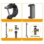 Braço Suporte Luz De Mesa Extensível Tripé Live Apoio Ls02a - Imagem 4