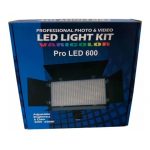 Kit 2x Iluminador Led 600 Com Tripé + Fonte Bicolor Sumita - Imagem 7