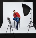 Fundo Infinito De Papel 0,70 x 5 Metros 180g - Preto - Imagem 2