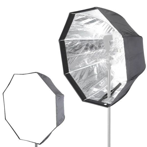 Softbox Universal 80cm Octagonal Tipo Sombrinha