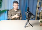 Teleprompter Portátil Uurig Para Smartphone Controle Remoto - Imagem 5