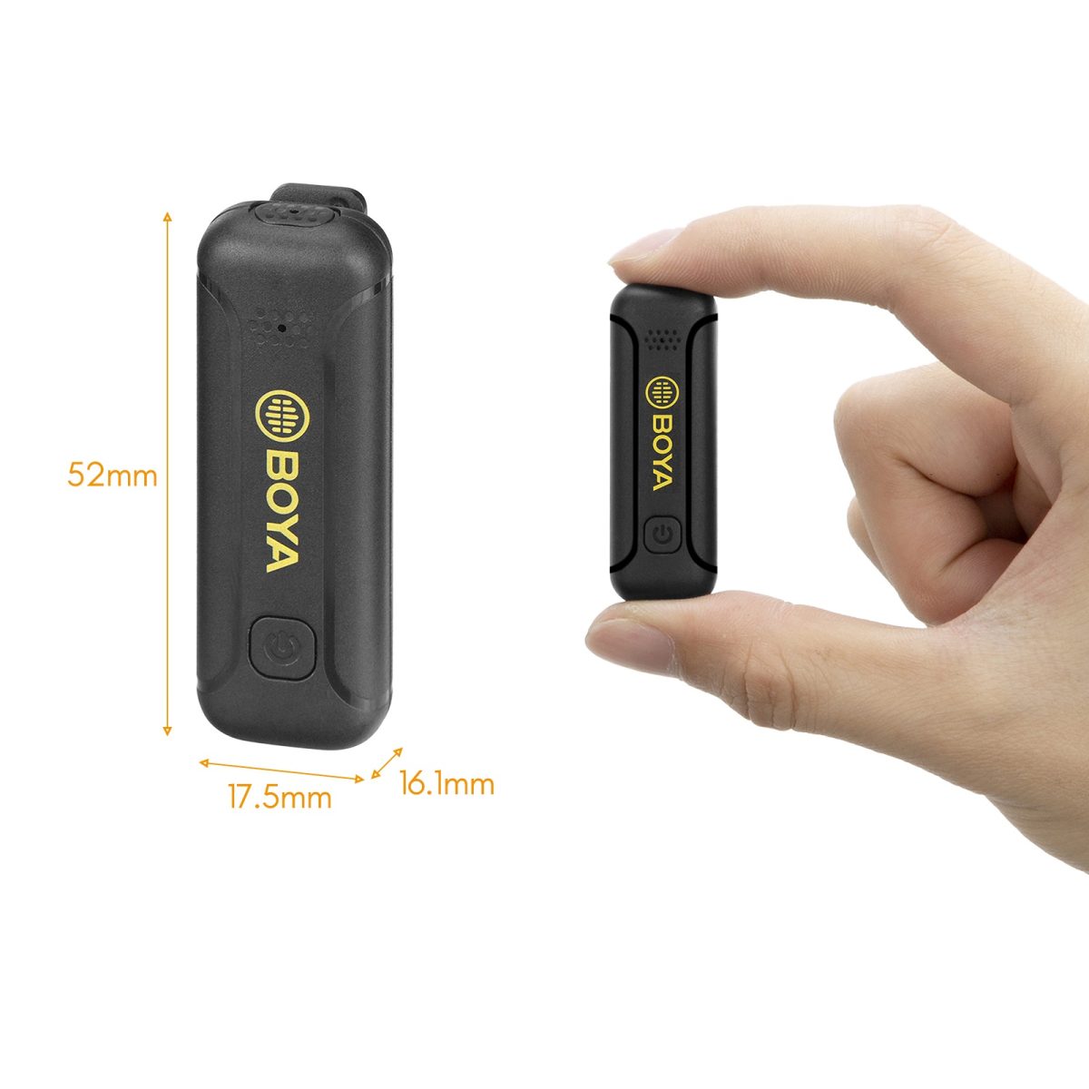 Microfone Sem Fio BOYA BY-WM3T2-D1 Lightning iPhone - Imagem 5