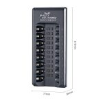 Carregador De Pilhas Inteligente Aa/aaa Para 8 Pilhas - Imagem 5