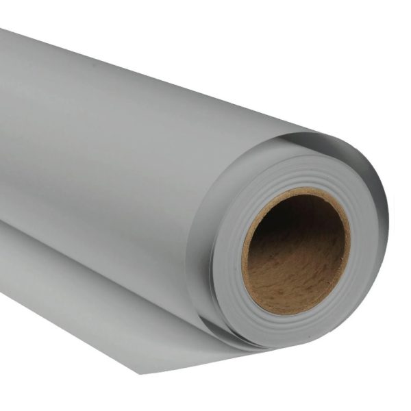 Fundo Infinito Fotográfico De Papel 2,00 X 5 Metros - Cinza